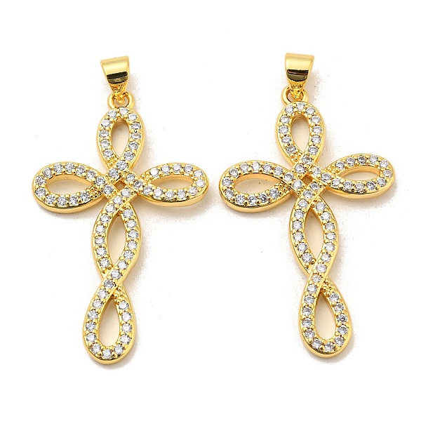 PandaHall Rack Plating Brass Micro Pave Cubic Zirconia Pendants, Long-Lasting Plated, Lead Free & Cadmium Free, Cross Charms, Religion, Real..., Clear
PandaHall Rack Plating Brass Micro Pave Cubic Zirconia Pendants, Long-Lasting Plated, Lead Free & Cadmium Free, Cross Charms, Religion, Real..., Clear