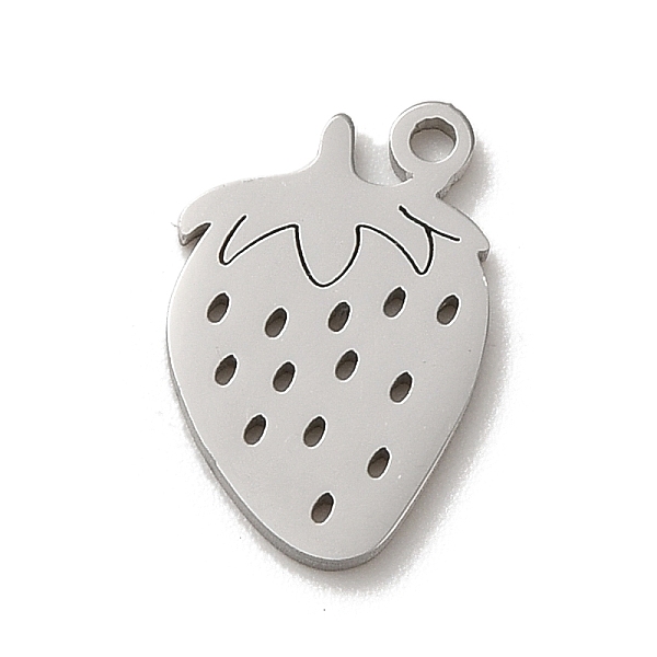 PandaHall 304 Stainless Steel Charms, Laser Cut, Strawberry Charm, Stainless Steel Color, 13x8.5x1mm, Hole: 1.2mm 304 Stainless Steel...
PandaHall 304 Stainless Steel Charms, Laser Cut, Strawberry Charm, Stainless Steel Color, 13x8.5x1mm, Hole: 1.2mm 304 Stainless Steel...