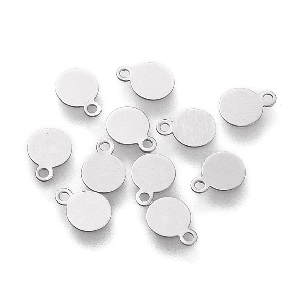 PandaHall 304 Stainless Steel Charms, Stamping Blank Tag, Laser Cut, Flat Round, Stainless Steel Color, 6.5x5x0.2mm, Hole: 1mm 304 Stainless...
PandaHall 304 Stainless Steel Charms, Stamping Blank Tag, Laser Cut, Flat Round, Stainless Steel Color, 6.5x5x0.2mm, Hole: 1mm 304 Stainless...