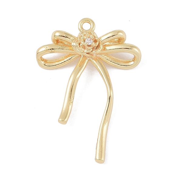 PandaHall Brass Micro Pave Clear Cubic Zirconia Pendants, Bowknot, Golden, 24.5x18x6mm, Hole: 1mm Brass+Cubic Zirconia Bowknot Clear
PandaHall Brass Micro Pave Clear Cubic Zirconia Pendants, Bowknot, Golden, 24.5x18x6mm, Hole: 1mm Brass+Cubic Zirconia Bowknot Clear