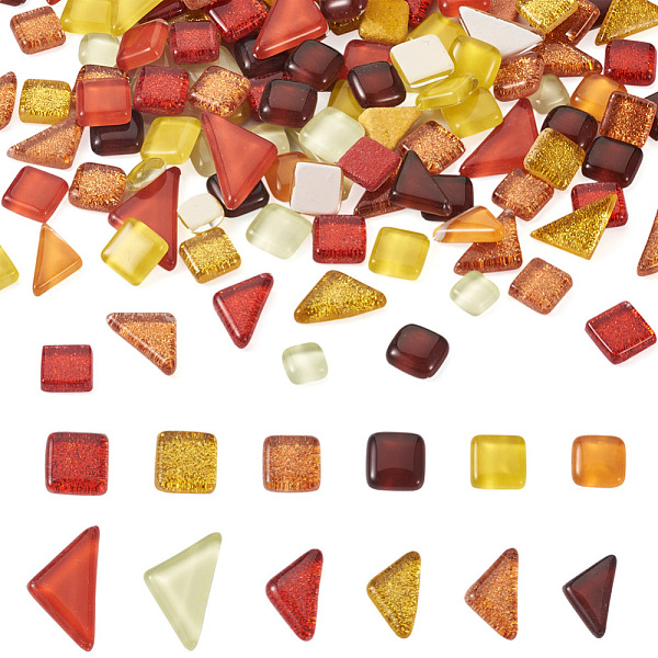 PandaHall Elecrelive 240Pcs 2 Style Transparent Glass Cabochons, Mosaic Tiles, for Home Decoration or DIY Crafts, Mixed Shapes, Colorful...
PandaHall Elecrelive 240Pcs 2 Style Transparent Glass Cabochons, Mosaic Tiles, for Home Decoration or DIY Crafts, Mixed Shapes, Colorful...