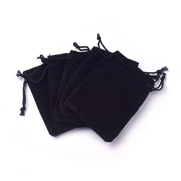 PandaHall Velvet Cloth Drawstring Bags, Jewelry Bags, Christmas Party Wedding Candy Gift Bags, Black, 7x5cm Velvet Black
PandaHall Velvet Cloth Drawstring Bags, Jewelry Bags, Christmas Party Wedding Candy Gift Bags, Black, 7x5cm Velvet Black