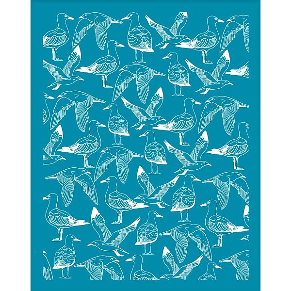 PandaHall Silk Screen Printing Stencil, for Painting on Wood, DIY Decoration T-Shirt Fabric, Sea Mew Pattern, 100x127mm Nylon Sea Mew Cyan
PandaHall Silk Screen Printing Stencil, for Painting on Wood, DIY Decoration T-Shirt Fabric, Sea Mew Pattern, 100x127mm Nylon Sea Mew Cyan
