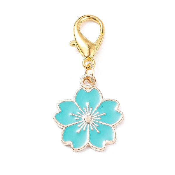 PandaHall Alloy Enamel Pendants Decoration, with Zinc Alloy Lobster Claw Clasps, Flower, Mixed Color, 38mm Alloy Flower Multicolor
PandaHall Alloy Enamel Pendants Decoration, with Zinc Alloy Lobster Claw Clasps, Flower, Mixed Color, 38mm Alloy Flower Multicolor