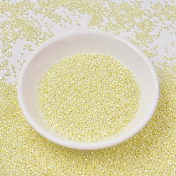 PandaHall MIYUKI Delica Beads, Cylinder, Japanese Seed Beads, 11/0, (DB1501) Opaque Pale Yellow AB, 1.3x1.6mm, Hole: 0.8mm, about...
PandaHall MIYUKI Delica Beads, Cylinder, Japanese Seed Beads, 11/0, (DB1501) Opaque Pale Yellow AB, 1.3x1.6mm, Hole: 0.8mm, about...