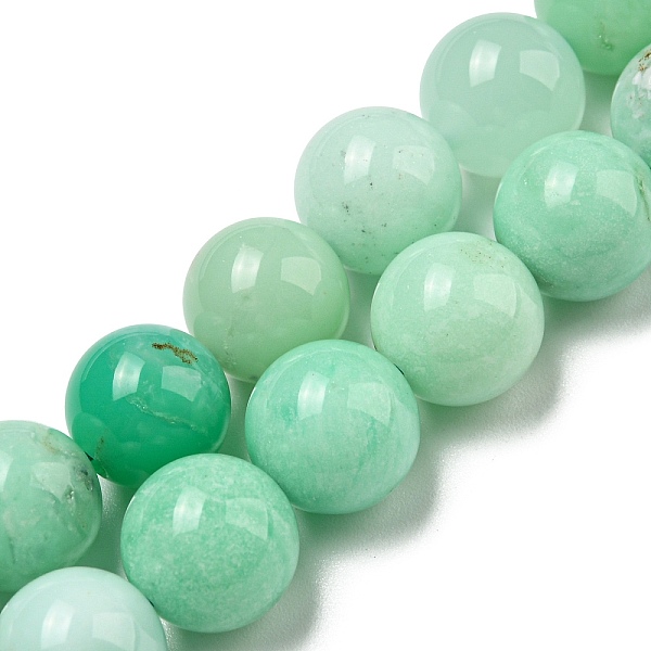 PandaHall Grade AA Natural Chrysoprase Beads Strands, Round, 10mm, Hole: 1mm, about 38pcs/strand, 15.51''(39.4cm) Chrysoprase Round
PandaHall Grade AA Natural Chrysoprase Beads Strands, Round, 10mm, Hole: 1mm, about 38pcs/strand, 15.51''(39.4cm) Chrysoprase Round