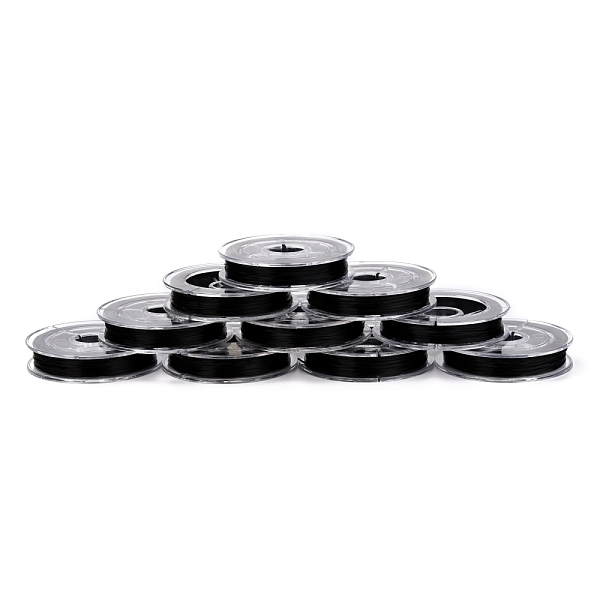 PandaHall Flat Japanese Crystal Elastic Stretch Thread, for Bracelets Gemstone Jewelry Making Beading Craft, Black, 0.38mm, about 10.93...
PandaHall Flat Japanese Crystal Elastic Stretch Thread, for Bracelets Gemstone Jewelry Making Beading Craft, Black, 0.38mm, about 10.93...