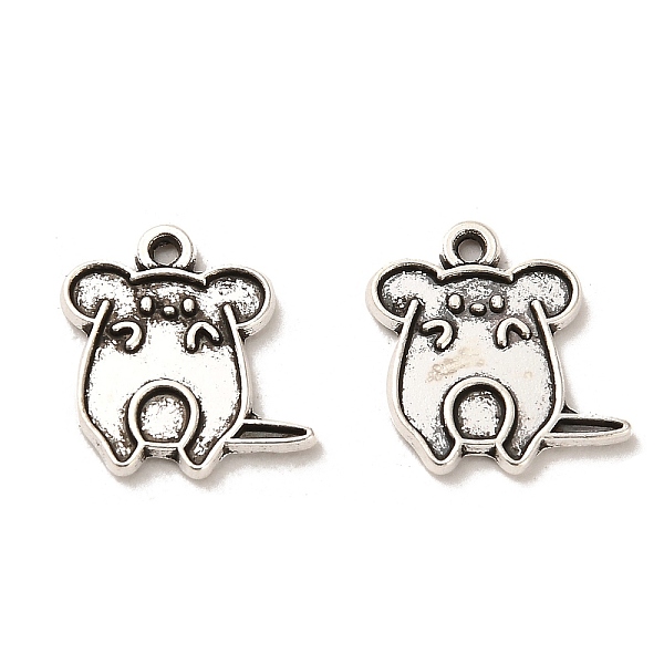 PandaHall Tibetan Style Alloy Charmss, Cadmium Free & Lead Free, Mouse, Antique Silver, 12.5x12.5x1.5mm, Hole: 1mm, about 1960pcs/1000g...
PandaHall Tibetan Style Alloy Charmss, Cadmium Free & Lead Free, Mouse, Antique Silver, 12.5x12.5x1.5mm, Hole: 1mm, about 1960pcs/1000g...
