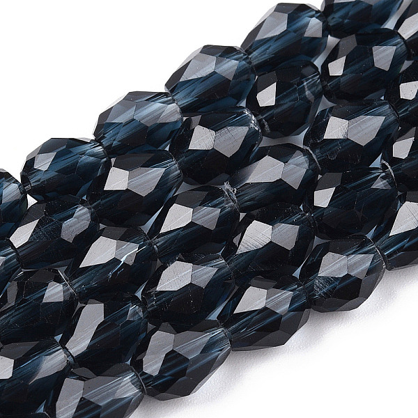 PandaHall Transparent Glass Bead Strands, Faceted Teardrop, Prussian Blue, 8x6mm, Hole: 1mm, about 65pcs/strand, 17.99 inch(45.7cm) Glass...
PandaHall Transparent Glass Bead Strands, Faceted Teardrop, Prussian Blue, 8x6mm, Hole: 1mm, about 65pcs/strand, 17.99 inch(45.7cm) Glass...