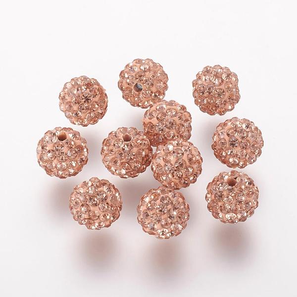 PandaHall Polymer Clay Rhinestone Beads, Grade A, Round, Pave Disco Ball Beads, Light Peach, 8x7.5mm, Hole: 1mm Polymer Clay+Glass..., Brown
PandaHall Polymer Clay Rhinestone Beads, Grade A, Round, Pave Disco Ball Beads, Light Peach, 8x7.5mm, Hole: 1mm Polymer Clay+Glass..., Brown