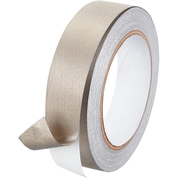 PandaHall OLYCRAFT 1 Inch x 65 Feet Faraday Cloth Tape Double Conductive RF Fabric Tape High Shielding Conductive Tape Sliver Fabric..., Silver
PandaHall OLYCRAFT 1 Inch x 65 Feet Faraday Cloth Tape Double Conductive RF Fabric Tape High Shielding Conductive Tape Sliver Fabric..., Silver