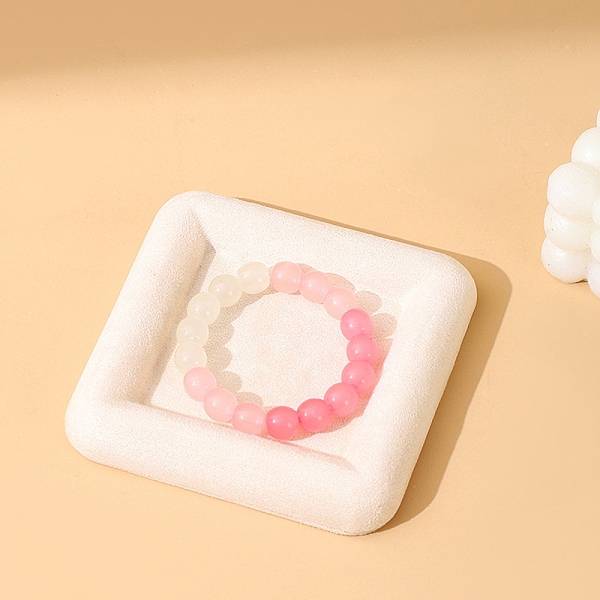 PandaHall Velvet Jewelry Tray, Display Tray, Square, White, 12x12x2cm Velvet White
PandaHall Velvet Jewelry Tray, Display Tray, Square, White, 12x12x2cm Velvet White