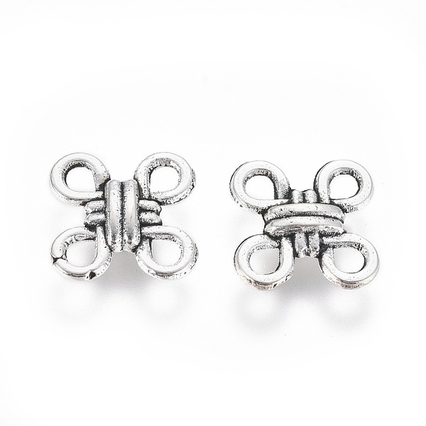 PandaHall Tibetan Silver Joiners, Cross, Lead Free and Cadmium Free, Antique Silver, about 12mm in diameter, hole: 1.5mm Alloy Cross
PandaHall Tibetan Silver Joiners, Cross, Lead Free and Cadmium Free, Antique Silver, about 12mm in diameter, hole: 1.5mm Alloy Cross