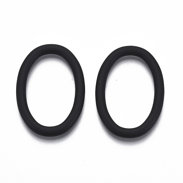 PandaHall Spray Painted CCB Plastic Linking Rings, Oval, Black, 45x30.5x4mm, Inner Diameter: 22mm Plastic Oval Black
PandaHall Spray Painted CCB Plastic Linking Rings, Oval, Black, 45x30.5x4mm, Inner Diameter: 22mm Plastic Oval Black