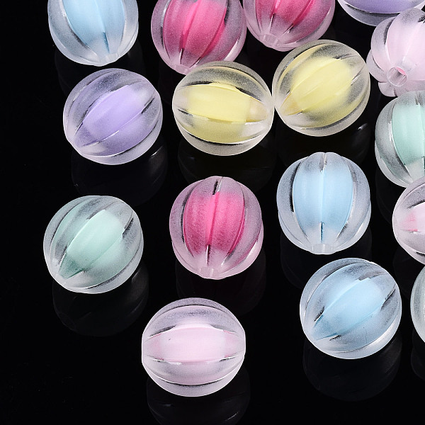 PandaHall Transparent Acrylic Beads, Frosted, Bead in Bead, Corrugated Round, Mixed Color, 12x11.5mm, Hole: 2mm, about 580pcs/500g Acrylic..., Multicolor
PandaHall Transparent Acrylic Beads, Frosted, Bead in Bead, Corrugated Round, Mixed Color, 12x11.5mm, Hole: 2mm, about 580pcs/500g Acrylic..., Multicolor