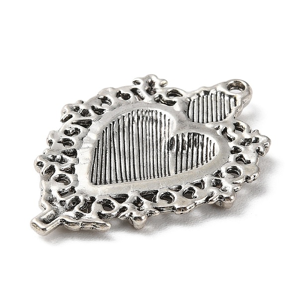 PandaHall Alloy Pendants, with Black Enamel, Antique Silver, Heart, 41x29.5x2mm, Hole: 1.6mm Alloy+Enamel Heart Black
PandaHall Alloy Pendants, with Black Enamel, Antique Silver, Heart, 41x29.5x2mm, Hole: 1.6mm Alloy+Enamel Heart Black