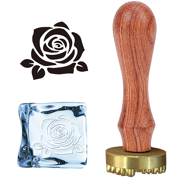 PandaHall CRASPIRE Ice Cube Mould Rose Ice Stamp Ice Drinking Making Tool Flower Ice Cube Press Stamp Brass Stamp Head with Removable Wood...
PandaHall CRASPIRE Ice Cube Mould Rose Ice Stamp Ice Drinking Making Tool Flower Ice Cube Press Stamp Brass Stamp Head with Removable Wood...