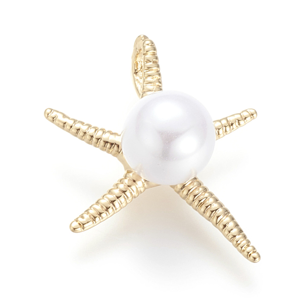 PandaHall Brass Pendants, with Acrylic Bead, Nickel Free, Real 18K Gold Plated, Starfish/Sea Stars, 22x18x9mm, Hole: 4x2mm Brass+Acrylic...
PandaHall Brass Pendants, with Acrylic Bead, Nickel Free, Real 18K Gold Plated, Starfish/Sea Stars, 22x18x9mm, Hole: 4x2mm Brass+Acrylic...