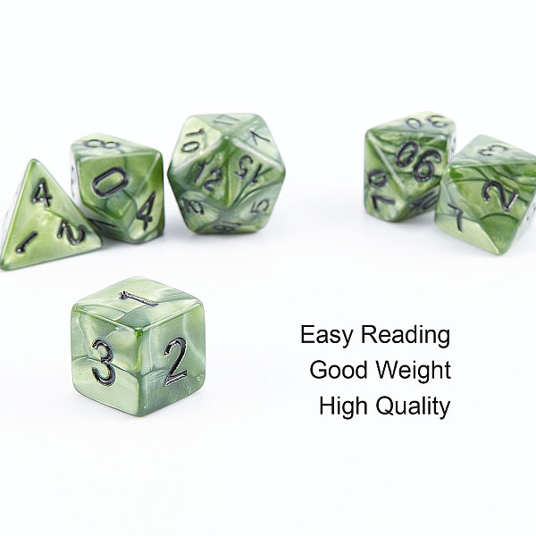 PandaHall GORGECRAFT 7 Piece Polyhedral DND Dice Set with Pouch for D&D RPG Dungeon and Dragons Table Board Roll Playing Games (Dark Green)..., Blue
PandaHall GORGECRAFT 7 Piece Polyhedral DND Dice Set with Pouch for D&D RPG Dungeon and Dragons Table Board Roll Playing Games (Dark Green)..., Blue