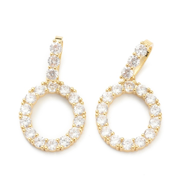 PandaHall Brass Micro Pave Clear Cubic Zirconia Pendants, Real 18K Gold Plated, Letter, Letter.O, 19~22.5x10.5~20x2.5mm, Hole: 9.5x6mm...
PandaHall Brass Micro Pave Clear Cubic Zirconia Pendants, Real 18K Gold Plated, Letter, Letter.O, 19~22.5x10.5~20x2.5mm, Hole: 9.5x6mm...