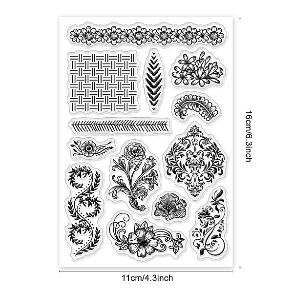 PandaHall PH Retro Flower Clear Stamps Chrysanthemum Silicone Rubber Stamp Film Frame Transparent Seal Stamps for Invitation Card Postcard...
PandaHall PH Retro Flower Clear Stamps Chrysanthemum Silicone Rubber Stamp Film Frame Transparent Seal Stamps for Invitation Card Postcard...