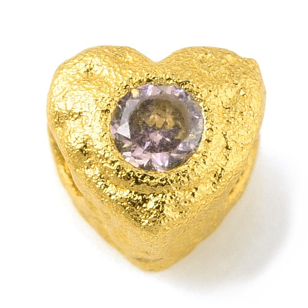 PandaHall Brass Spacer Beads, with Rhinestone, Heart, Matte Gold Color, Crystal, 4.5x4.5x4mm, Hole: 1.6mm Brass+Rhinestone Heart Clear
PandaHall Brass Spacer Beads, with Rhinestone, Heart, Matte Gold Color, Crystal, 4.5x4.5x4mm, Hole: 1.6mm Brass+Rhinestone Heart Clear