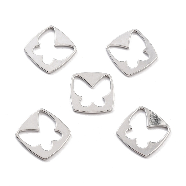 PandaHall Alloy Pendants, Cadmium Free & Lead Free, Butterfly, Platinum, 18.5x18x1.5mm, Hole: 14X15mm Alloy Butterfly
PandaHall Alloy Pendants, Cadmium Free & Lead Free, Butterfly, Platinum, 18.5x18x1.5mm, Hole: 14X15mm Alloy Butterfly