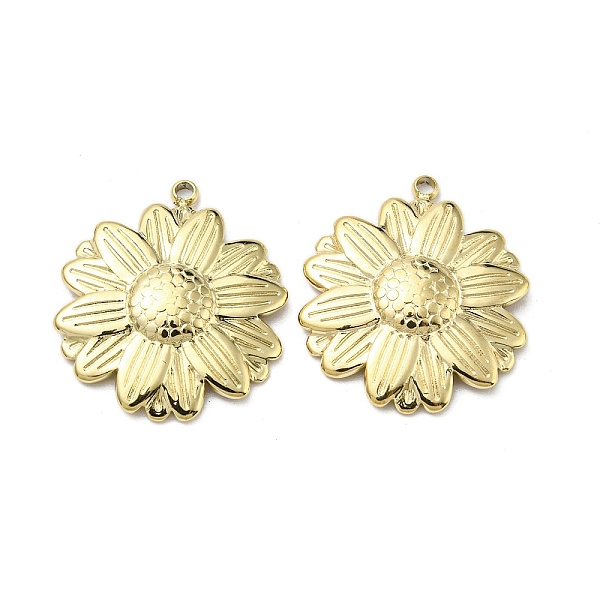 PandaHall Ion Plating(IP) 304 Stainless Steel Pendants, Flower Charm, Golden, 22x19x2mm, Hole: 1.5mm 304 Stainless Steel Flower
PandaHall Ion Plating(IP) 304 Stainless Steel Pendants, Flower Charm, Golden, 22x19x2mm, Hole: 1.5mm 304 Stainless Steel Flower