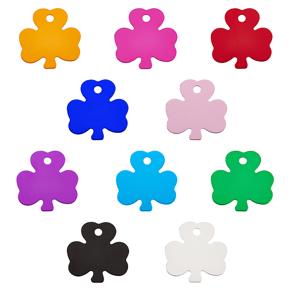 PandaHall BENECREAT 30Pcs 10 ColorsAluminum Pendants, Stamping Blank Tag, Clover, Mixed Color, 32.5x32.5x1mm, Hole: 4mm, 3pcs/color Aluminum..., Multicolor
PandaHall BENECREAT 30Pcs 10 ColorsAluminum Pendants, Stamping Blank Tag, Clover, Mixed Color, 32.5x32.5x1mm, Hole: 4mm, 3pcs/color Aluminum..., Multicolor