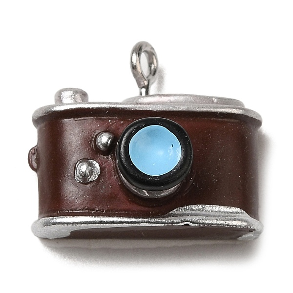 PandaHall Opaque Resin Pendants, Camera Charms with Platinum Plated Iron Loops, Coconut Brown, 17x20x12mm, Hole: 2mm Iron+Resin Others
PandaHall Opaque Resin Pendants, Camera Charms with Platinum Plated Iron Loops, Coconut Brown, 17x20x12mm, Hole: 2mm Iron+Resin Others