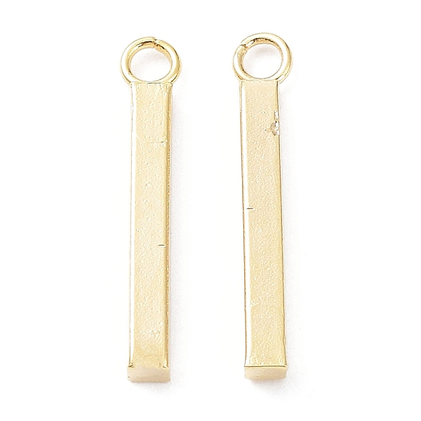 PandaHall 304 Stainless Steel Pendants, Bar Charm, Real 24K Gold Plated, 17.5x2x2mm, Hole: 1.6mm 304 Stainless Steel Others
PandaHall 304 Stainless Steel Pendants, Bar Charm, Real 24K Gold Plated, 17.5x2x2mm, Hole: 1.6mm 304 Stainless Steel Others
