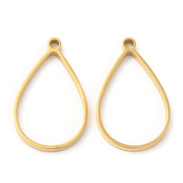 PandaHall 304 Stainless Steel Open Back Bezel Teardrop Pendants, For DIY UV Resin, Epoxy Resin, Pressed Flower Jewelry, Real 18K Gold Plated...
PandaHall 304 Stainless Steel Open Back Bezel Teardrop Pendants, For DIY UV Resin, Epoxy Resin, Pressed Flower Jewelry, Real 18K Gold Plated...