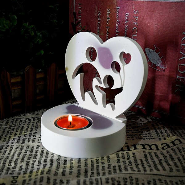 PandaHall DIY Candle Silicone Molds, for Candle Making, Heart, 12.2x11x1cm Silicone Heart White
PandaHall DIY Candle Silicone Molds, for Candle Making, Heart, 12.2x11x1cm Silicone Heart White