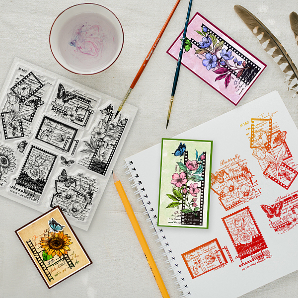 PandaHall GLOBLELAND Vintage Flower Background Clear Stamps 15x15cm Retro Photo Frame Silicone Clear Stamp Seals for DIY Scrapbooking Cards...
PandaHall GLOBLELAND Vintage Flower Background Clear Stamps 15x15cm Retro Photo Frame Silicone Clear Stamp Seals for DIY Scrapbooking Cards...
