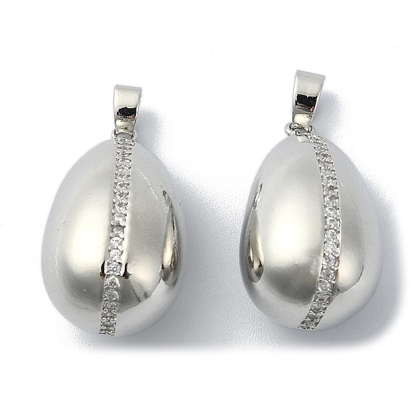 PandaHall Brass Micro Pave Cubic Zirconia Pendants, Long-Lasting Plated, Teardrop, Platinum, 24x13.5x13mm, Hole: 4x3mm Brass+Cubic Zirconia..., Clear
PandaHall Brass Micro Pave Cubic Zirconia Pendants, Long-Lasting Plated, Teardrop, Platinum, 24x13.5x13mm, Hole: 4x3mm Brass+Cubic Zirconia..., Clear