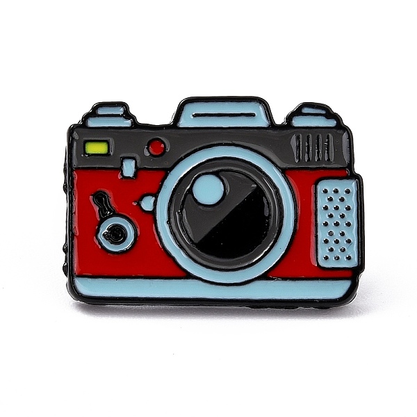 PandaHall Alloy Enamel Brooches, Enamel Pin, with Clutches, Camera, Electrophoresis Black, Red, 19x26.5x9.5mm, Pin: 1.2mm Alloy+Enamel Red
PandaHall Alloy Enamel Brooches, Enamel Pin, with Clutches, Camera, Electrophoresis Black, Red, 19x26.5x9.5mm, Pin: 1.2mm Alloy+Enamel Red