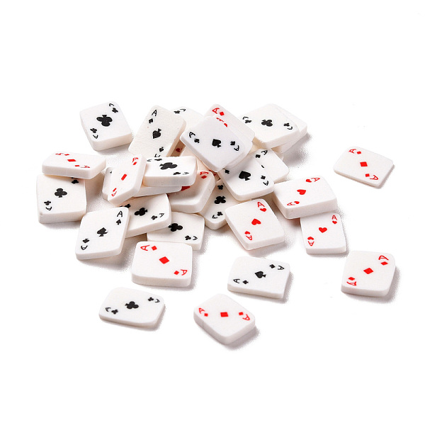 PandaHall Handmade Polymer Clay Beads, Mini Playing Card, No Hole, Rectangle with Spade Ace or Heart Ace or Diamond Ace or Club Ace, Mixed..., Multicolor
PandaHall Handmade Polymer Clay Beads, Mini Playing Card, No Hole, Rectangle with Spade Ace or Heart Ace or Diamond Ace or Club Ace, Mixed..., Multicolor