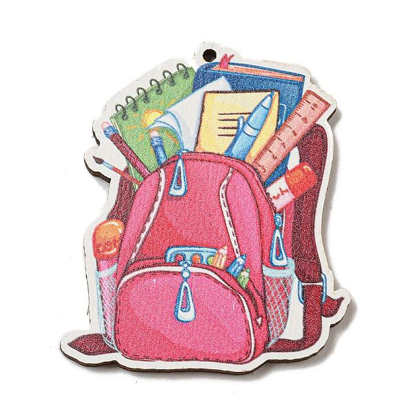 PandaHall Wood Pendant, Teachers' Day Theme, Bag, 45.5x39x2.5mm, Hole: 1.6mm Wood Bag
PandaHall Wood Pendant, Teachers' Day Theme, Bag, 45.5x39x2.5mm, Hole: 1.6mm Wood Bag