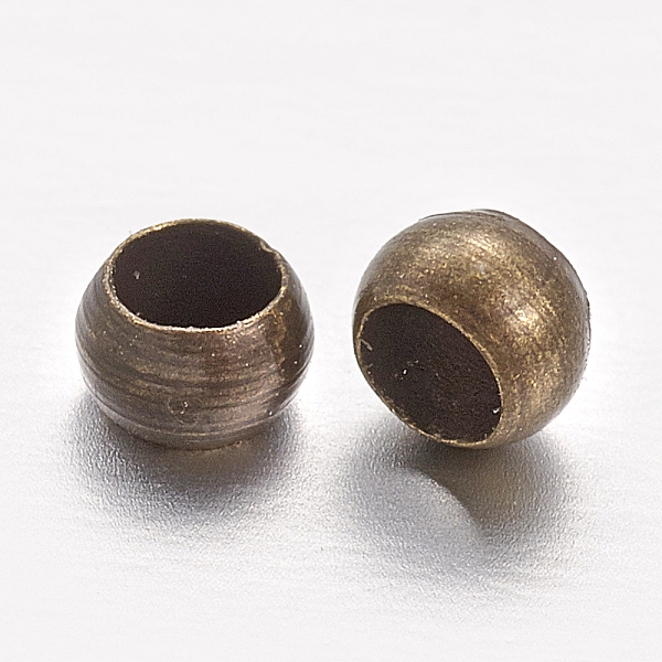 PandaHall Rondelle Brass Crimp Beads, Antique Bronze, 2.5x1.5mm, Hole: 1mm, about 1000pcs/20g Brass Rondelle
PandaHall Rondelle Brass Crimp Beads, Antique Bronze, 2.5x1.5mm, Hole: 1mm, about 1000pcs/20g Brass Rondelle