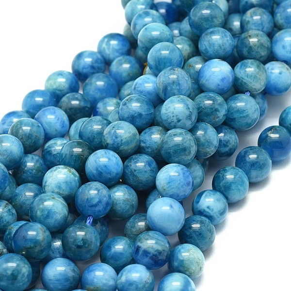 PandaHall Natural Apatite Beads Strands, Round, 8mm, Hole: 0.8mm, about 48pcs/strand, 15.35 inch(39cm) Apatite Round
PandaHall Natural Apatite Beads Strands, Round, 8mm, Hole: 0.8mm, about 48pcs/strand, 15.35 inch(39cm) Apatite Round