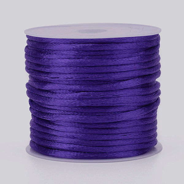 PandaHall Nylon Cord, Satin Rattail Cord, for Beading Jewelry Making, Chinese Knotting, Mauve, 1.5mm, about 16.4 yards(15m)/roll Nylon..., Purple
PandaHall Nylon Cord, Satin Rattail Cord, for Beading Jewelry Making, Chinese Knotting, Mauve, 1.5mm, about 16.4 yards(15m)/roll Nylon..., Purple