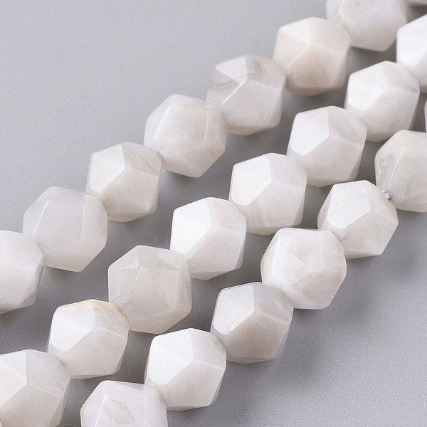 PandaHall Natural White Crazy Lace Agate Beads Strands, Star Cut Round Beads, Faceted, 8mm, Hole: 1mm, about 45pcs/strand, 14.96 inch(38cm)...
PandaHall Natural White Crazy Lace Agate Beads Strands, Star Cut Round Beads, Faceted, 8mm, Hole: 1mm, about 45pcs/strand, 14.96 inch(38cm)...