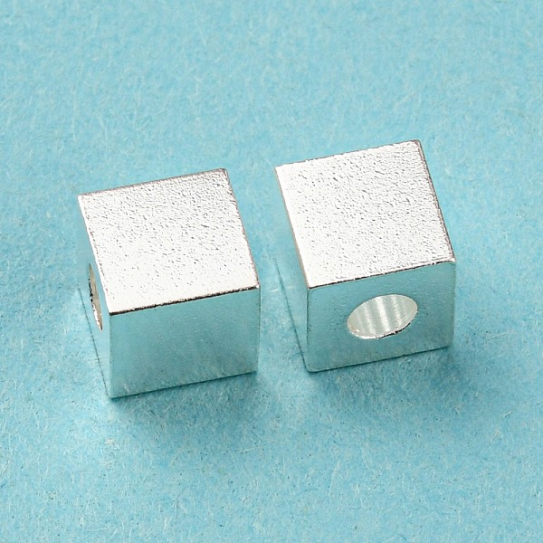 PandaHall 201 Stainless Steel Bead, Cube, Silver, 6x6x6mm, Hole: 2.5mm 201 Stainless Steel Cube
PandaHall 201 Stainless Steel Bead, Cube, Silver, 6x6x6mm, Hole: 2.5mm 201 Stainless Steel Cube