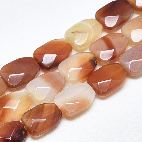 PandaHall Natural Red Agate Beads Strands, Faceted, Calabash, 16~16.5x12x6mm, Hole: 1mm, about 12pcs/strand, 7.8 inch Red Agate Others
PandaHall Natural Red Agate Beads Strands, Faceted, Calabash, 16~16.5x12x6mm, Hole: 1mm, about 12pcs/strand, 7.8 inch Red Agate Others