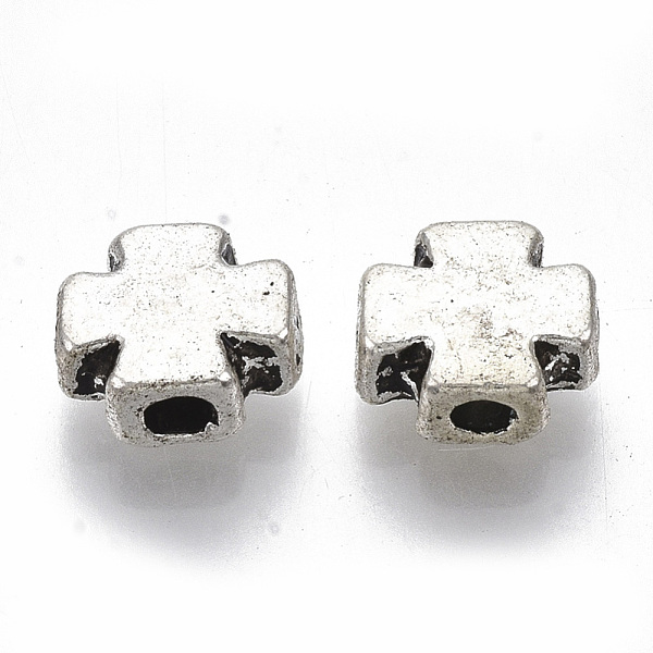 PandaHall Tibetan Style Alloy Beads, Cadmium Free & Lead Free, Cross, Antique Silver, 7.5x8x3.5mm, Hole: 1.6mm, about 1085pcs/1000g Alloy...
PandaHall Tibetan Style Alloy Beads, Cadmium Free & Lead Free, Cross, Antique Silver, 7.5x8x3.5mm, Hole: 1.6mm, about 1085pcs/1000g Alloy...