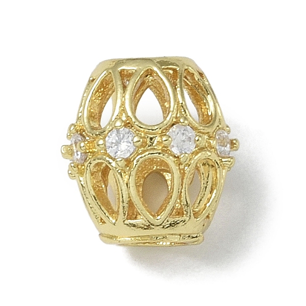 PandaHall Rack Plating Brass Micro Pave Clear Cubic Zirconia Beads, Long-Lasting Plated, Lead Free & Cadmium Free, Rondelle with Hollow...
PandaHall Rack Plating Brass Micro Pave Clear Cubic Zirconia Beads, Long-Lasting Plated, Lead Free & Cadmium Free, Rondelle with Hollow...