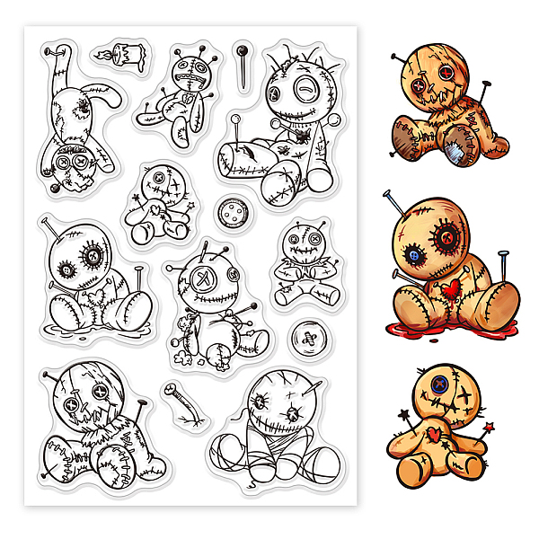 PandaHall Custom PVC Plastic Clear Stamps, for DIY Scrapbooking, Photo Album Decorative, Cards Making, Doll, 160x110x3mm Plastic Doll Clear
PandaHall Custom PVC Plastic Clear Stamps, for DIY Scrapbooking, Photo Album Decorative, Cards Making, Doll, 160x110x3mm Plastic Doll Clear