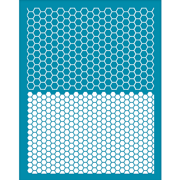 PandaHall Silk Screen Printing Stencil, for Painting on Wood, DIY Decoration T-Shirt Fabric, Hive Pattern, 100x127mm Nylon Bees Cyan
PandaHall Silk Screen Printing Stencil, for Painting on Wood, DIY Decoration T-Shirt Fabric, Hive Pattern, 100x127mm Nylon Bees Cyan