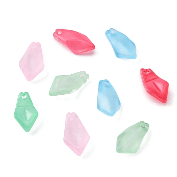 PandaHall Transparent Spray Painted Glass Pendants, Quadrilateral, Mixed Color, 14.5x7.5x3.5mm, Hole: 1mm Glass Others Multicolor
PandaHall Transparent Spray Painted Glass Pendants, Quadrilateral, Mixed Color, 14.5x7.5x3.5mm, Hole: 1mm Glass Others Multicolor