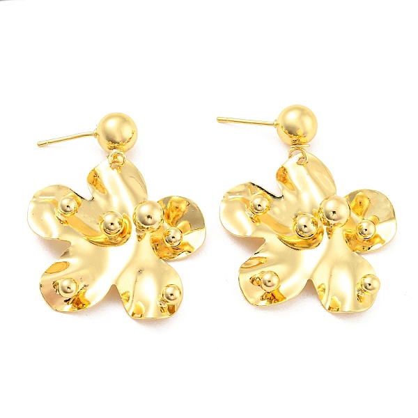 PandaHall Rack Plating Brass Flower Dangle Stud Earrings, Long-Lasting Plated, Lead Free & Cadmium Free, Real 18K Gold Plated, 44x33mm Brass...
PandaHall Rack Plating Brass Flower Dangle Stud Earrings, Long-Lasting Plated, Lead Free & Cadmium Free, Real 18K Gold Plated, 44x33mm Brass...